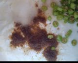 A picture of step 1 of Lauki ka Raita.