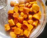 A picture of step 6 of Gatte ki sabji 😋 (Besan gatte ki sabji).