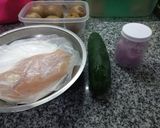 Foto del paso 1 de la receta: Pepino relleno