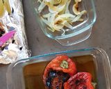Foto del paso 2 de la receta Ensalada de pimientos rojos asados