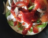 A picture of step 2 of Fresh veggie cheese pizzaah!.