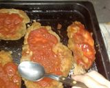 Foto del paso 5 de la receta: Milanesa con queso y puré de tomate🍅