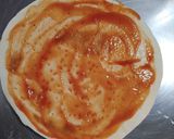 A picture of step 6 of Pizza sandwich.