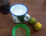 Foto langkah ke 3 dari resep Rosemary and Lime Almond Milk.