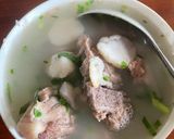 Hình bước làm 4 của món Canh xương khoai sọ