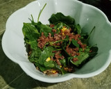 Foto del paso 9 de la receta: Ensalada de espinacas y tocino