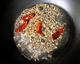 A picture of step 2 of Gongura Rice / Pulihora (Gongura / Red Sorrel Leaves Rice - Andhra / Telangana style).