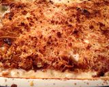 A picture of step 6 of Leeks Baked in Cream.