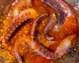 Hình bước làm 2 của món Bạch tuộc nướng sate