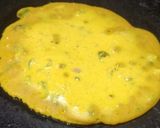 A picture of step 3 of ઘઊ અને રવાના ચિલલા રોલ 😋😋મોર્નિંગ હેલ્થી બ્રેકફાસ્ટ 😋😋.