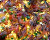 Sardine quiche, sliced tomatoes recipe step 2 photo