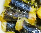 Foto langkah ke 8 dari resep Gimmari gluten-free : Korean Deep Fried Seaweed Roll ✨.