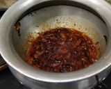 A picture of step 2 of Sindhi Style Brown Rice/Bhugga Chawal.