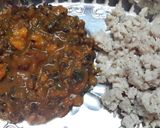 A picture of step 1 of Chicken dal tadka.