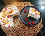 A picture of step 10 of Easy Biscuits orange Trifle.