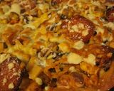 عکس مرحله 17 از دستور پیتزا مخلوط 🍕