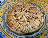 Une image de l'étape 8 de Tarte fine pommes cranberries / pâte sablée crème et vanille.