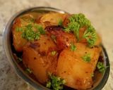 Foto del paso 7 de la receta: Pollo al horno con papas