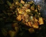 A picture of step 9 of Broad Beans(Sem) Potato Sabzi.