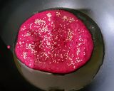A picture of step 4 of Beetroot Pancakes.