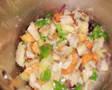 Foto del paso 4 de la receta: Ensalada de bacalao con papa y zanahoria