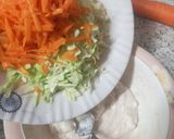 A picture of step 3 of Coleslaw.