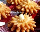 रॉयल फ्लावर कूकीज (Royal flower cookies recipe in hindi) रेसिपी चरण 23 फोटो