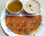 A picture of step 7 of Mixed vegetable spicy dosa.