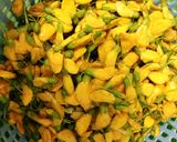 Hình bước làm 1 của món Canh Chua Chả Cá Bông Điên Điển