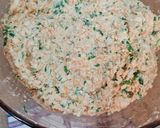 Foto langkah ke 2 dari resep Tofu Cake with Carrot and Spinach.