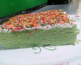 Foto langkah ke 5 dari resep Bolu pandan 1 telur.