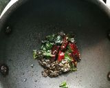 A picture of step 5 of Bhindi rasam (bendakaaya pulusu).