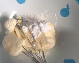 Foto langkah ke 3 dari resep Korean Garlic Cheesse Bread (tanpa mixer tanpa ulen).