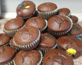 Foto del paso 3 de la receta: Muffins de chocolate negro con melaza