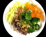 Hình bước làm 1 của món Phở chua sốt me