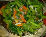 Foto langkah ke 7 dari resep Tumis kangkung pedas dower.