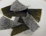 A picture of step 1 of Deeply Fried Rice Paper and Roasted Seaweed.