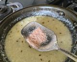A picture of step 4 of Kanki Chokha Ni Ghensh - Gujarati Traditional Lost Recipe - Broken Rice Cooked in Sour Buttermilk.