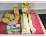 Foto del paso 1 de la receta Vichyssoise o crema de puerros