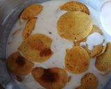 A picture of step 3 of Rajasthani Mini cheela raita.