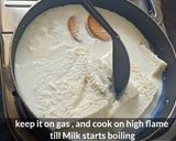 A picture of step 2 of Bread Kulfi.