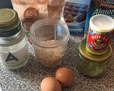 Foto del paso 1 de la receta: Panqué de matcha healthy con frutos rojos