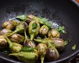 A picture of step 4 of Instant Stuffed Brinjal.