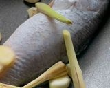 Gambar langkah 3 resipi Sea Bass | No Oil No Butter By Rabeya Khatun.