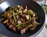 Foto del paso 6 de la receta: Salteado de Verduras con Hamburguesa de Ternera Angus
