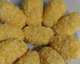Foto langkah ke 3 dari resep Kroket kentang isi roghut daging.