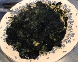 Une image de l'étape 11 de Duo de purées potiron et pommes de terre spiruline et emmental.