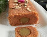 A picture of step 5 of Carrot Gulab jamun terrine.