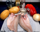Foto del paso 1 de la receta: Lubina a la espalda con verduras