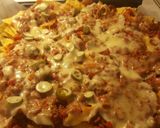 A picture of step 7 of Meat nachos.